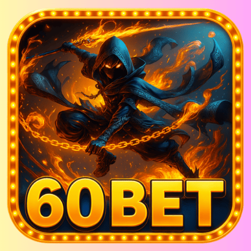 Imagem promocional da 60BET mostrando a plataforma e suas vantagens